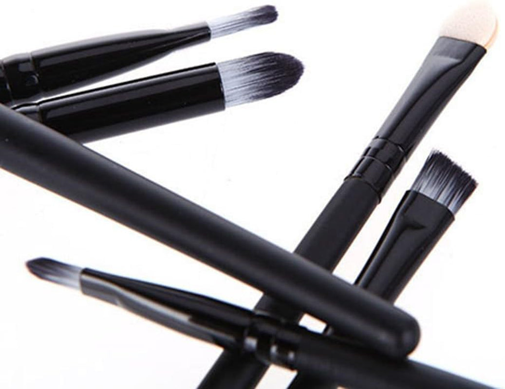 6 Pcs Make up Cosmetics Brushes Eyeshadow Eyeliner Beauty Tool Set Kit Gift