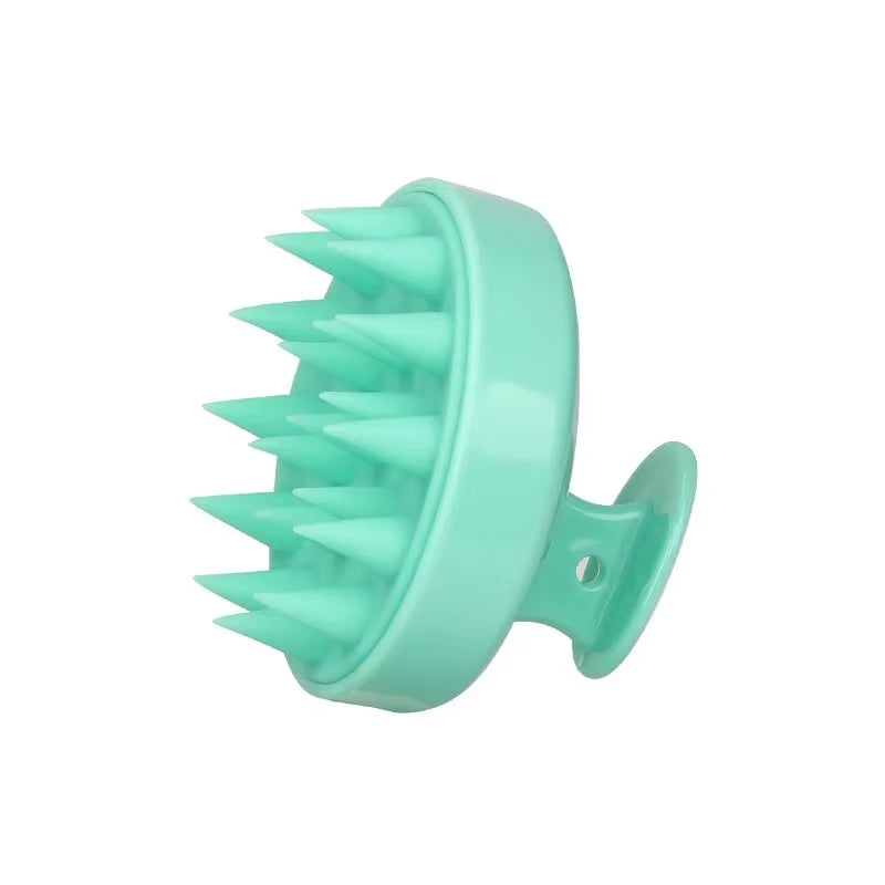 Silicone Shampoo Brush Scalp Antipruritic Massage Hair Washing Combs Body Cleansing Exfoliator Bathing Brushes Hairdressing Tool
