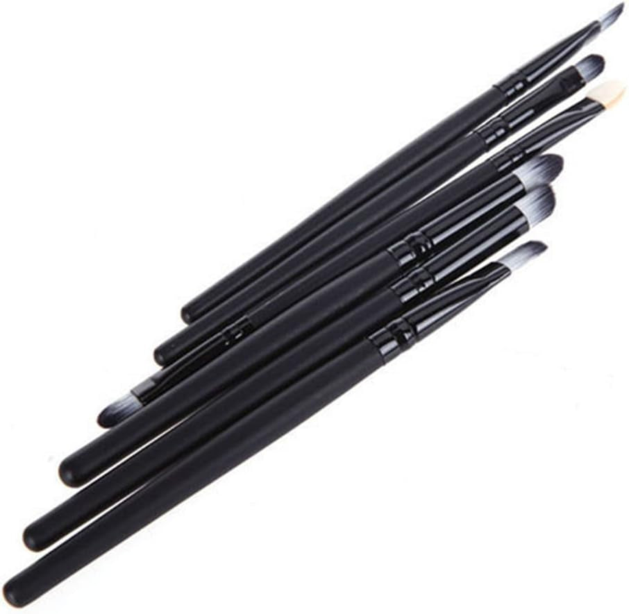 6 Pcs Make up Cosmetics Brushes Eyeshadow Eyeliner Beauty Tool Set Kit Gift