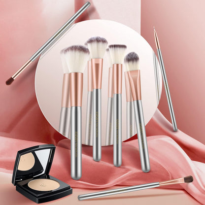 Makeup Brushes  Makeup Brushes Sets Professional 18 Pcs Make up Brushes Premium Synthetic Foundation Brush Blending Face Powder Blush Eyeshadow Eyeliner Makeup Kit with PU Leather Bag