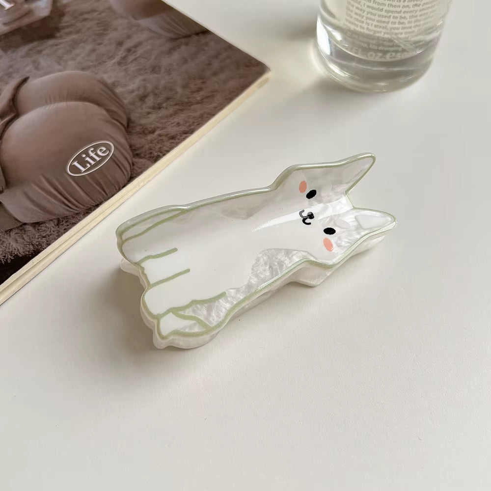 1Pc Cat Hairpin Lady Cute Little Hairpin Short Long Hair Hairpin for Daughter Lover Girl School Partner