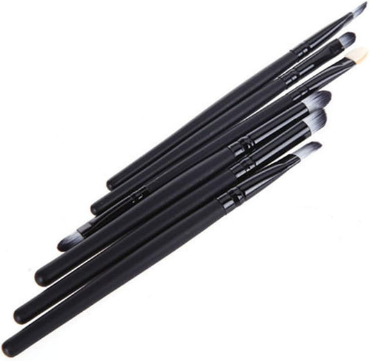 6 Pcs Make up Cosmetics Brushes Eyeshadow Eyeliner Beauty Tool Set Kit Gift